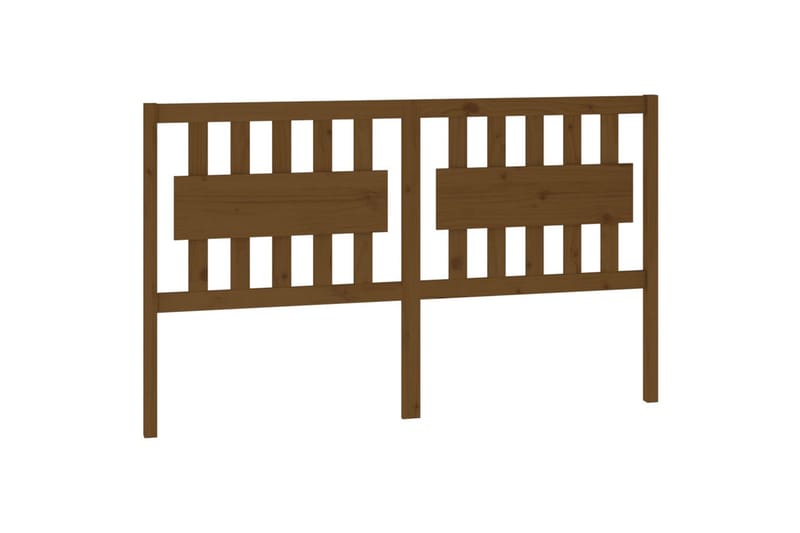 beBasic Sengegavl honningbrun 155,5x4x100 cm heltre furu - Brun - Møbler - Senger - Sengetilbehør & sengegavl - Sengegavl