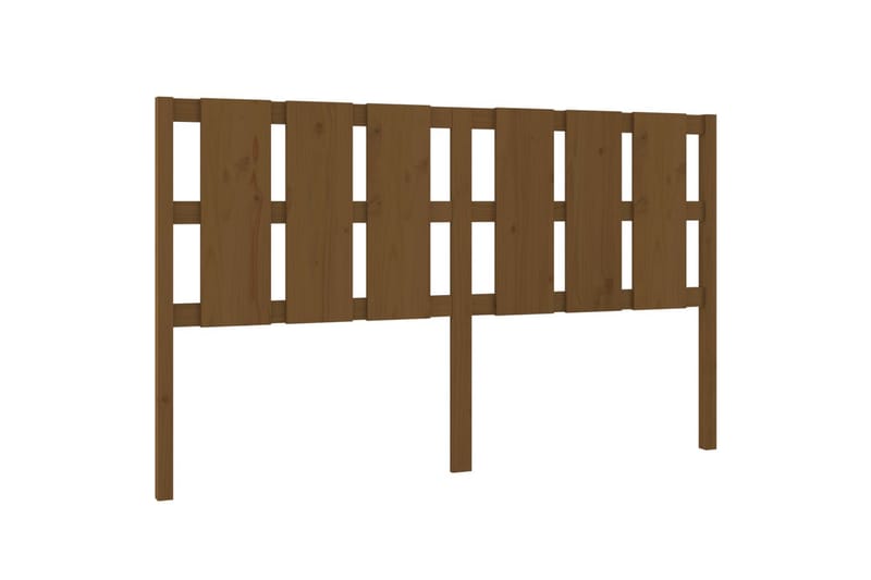 beBasic Sengegavl honningbrun 165,5x4x100 cm heltre furu - Brun - Møbler - Senger - Sengetilbehør & sengegavl - Sengegavl