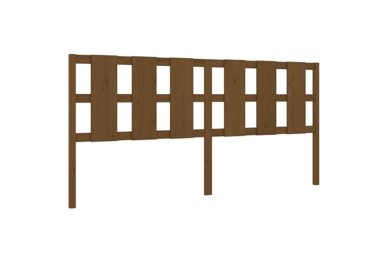 beBasic Sengegavl honningbrun 205,5x4x100 cm heltre furu - Brun - Møbler - Senger - Sengetilbehør & sengegavl - Sengegavl
