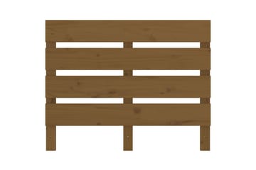 beBasic Sengegavl honningbrun 75x3x80 cm heltre furu - Brun - Møbler - Senger - Sengetilbehør & sengegavl - Sengegavl
