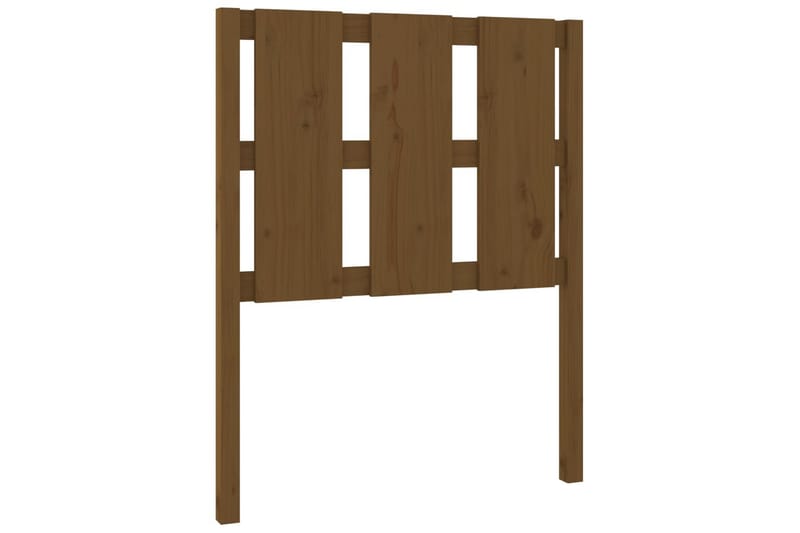 beBasic Sengegavl honningbrun 80,5x4x100 cm heltre furu - Brun - Møbler - Senger - Sengetilbehør & sengegavl - Sengegavl