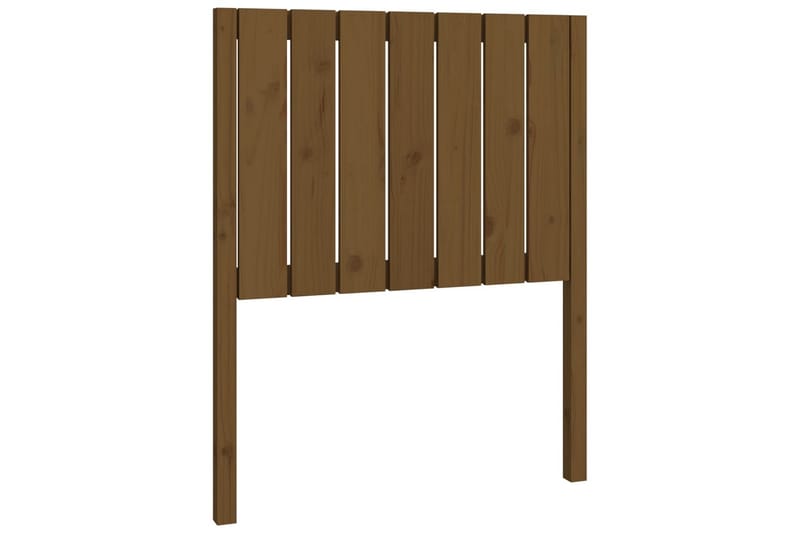 beBasic Sengegavl honningbrun 80,5x4x100 cm heltre furu - Brun - Møbler - Senger - Sengetilbehør & sengegavl - Sengegavl