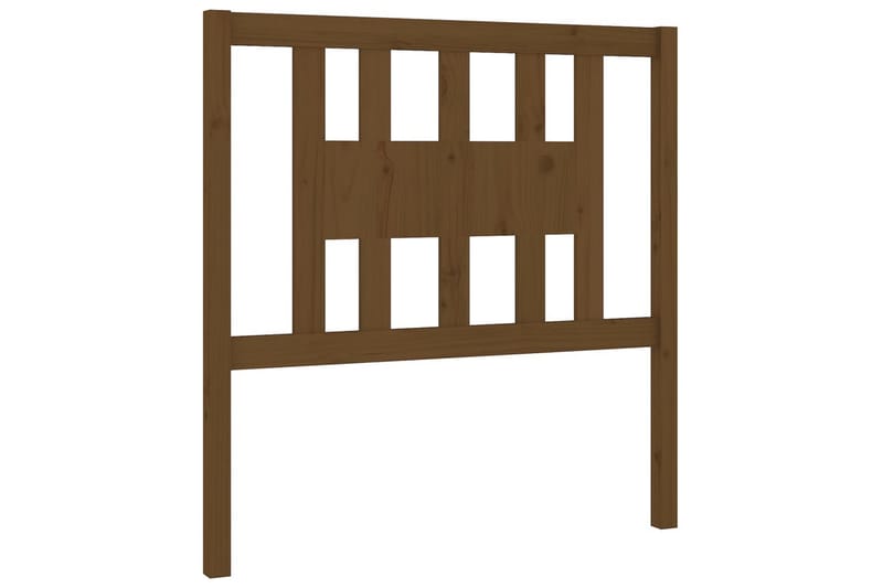 beBasic Sengegavl honningbrun 81x4x100 cm heltre furu - Brun - Møbler - Senger - Sengetilbehør & sengegavl - Sengegavl