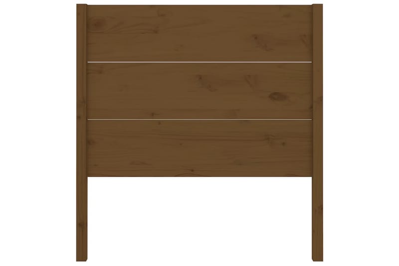 beBasic Sengegavl honningbrun 81x4x100 cm heltre furu - Brun - Møbler - Senger - Sengetilbehør & sengegavl - Sengegavl