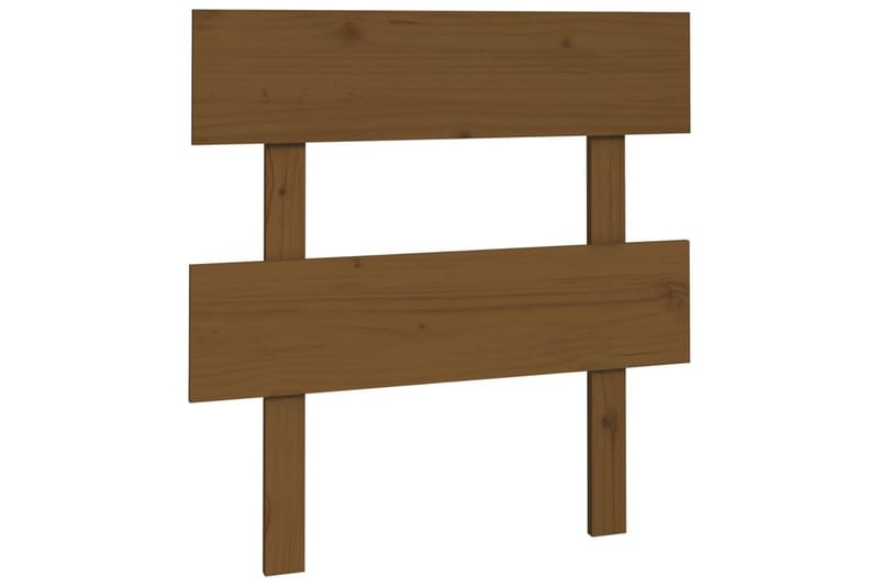 beBasic Sengegavl honningbrun 93,5x3x81 cm heltre furu - Brun - Møbler - Senger - Sengetilbehør & sengegavl - Sengegavl
