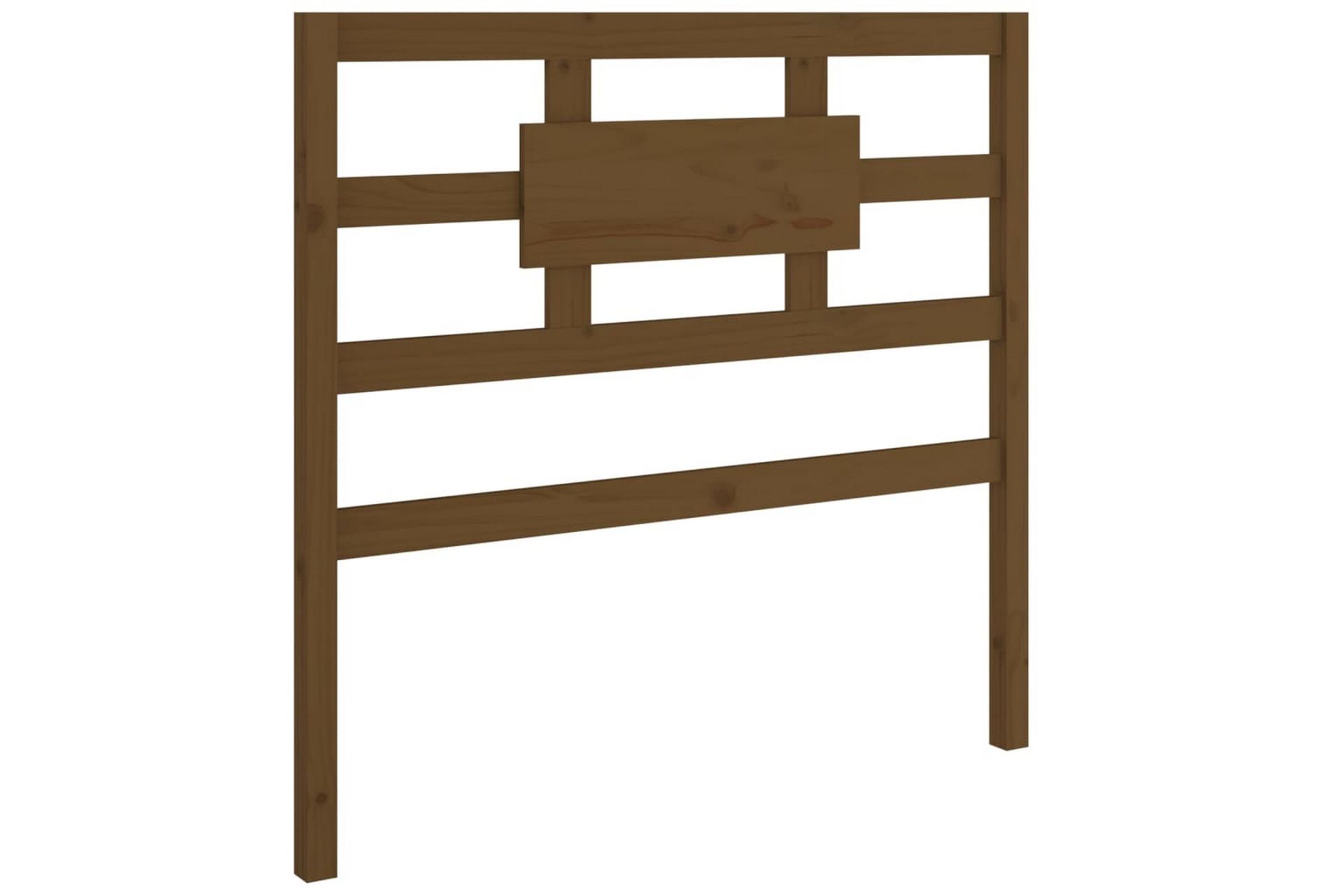 beBasic Sengegavl honningbrun 95,5x4x100 cm heltre furu - Brun - Møbler - Senger - Sengetilbehør & sengegavl - Sengegavl