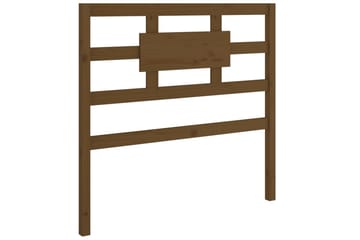 beBasic Sengegavl honningbrun 95,5x4x100 cm heltre furu - Brun - Møbler - Senger - Sengetilbehør & sengegavl - Sengegavl