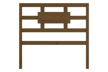beBasic Sengegavl honningbrun 95,5x4x100 cm heltre furu - Brun - Møbler - Senger - Sengetilbehør & sengegavl - Sengegavl
