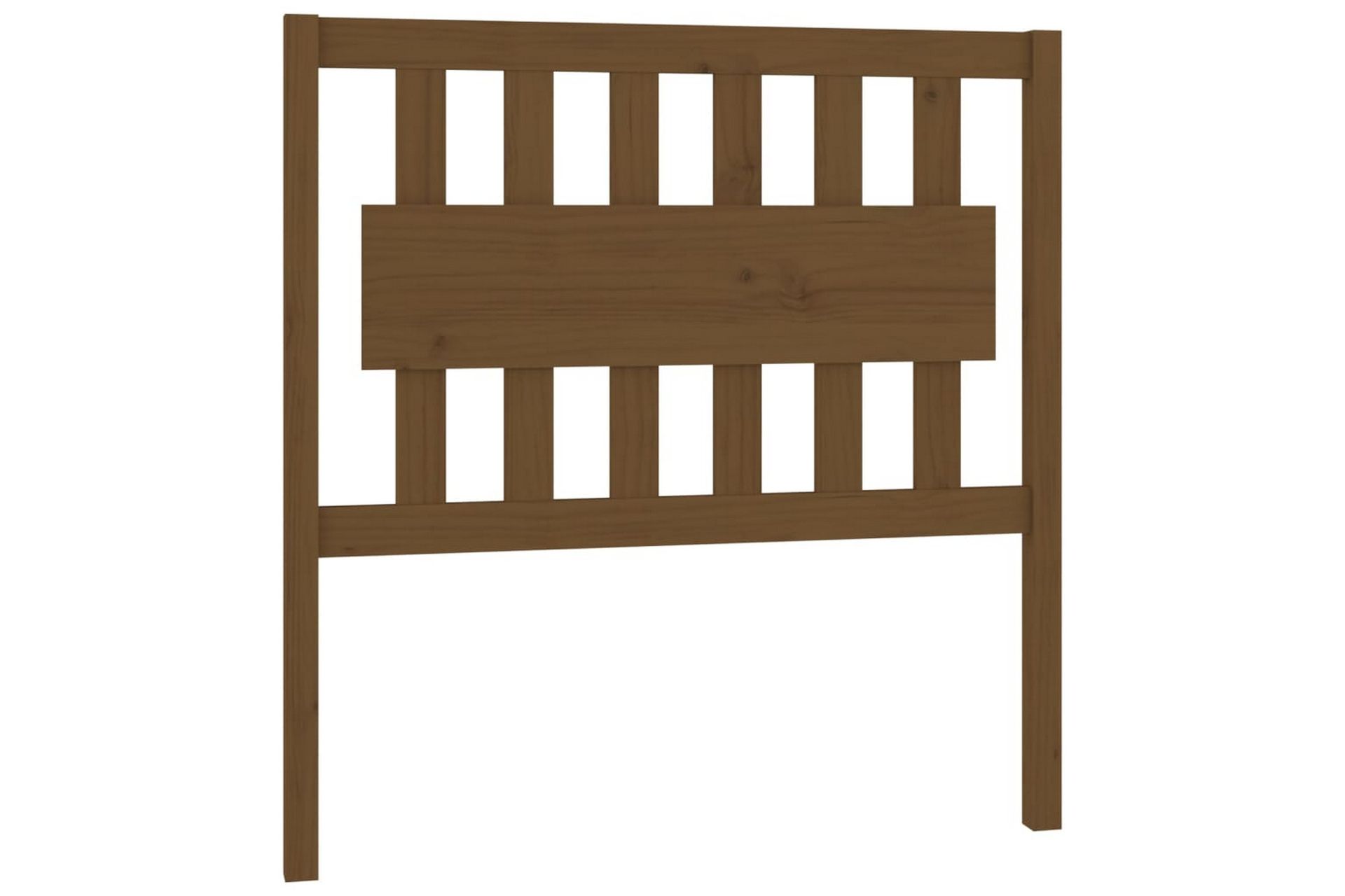 beBasic Sengegavl honningbrun 95,5x4x100 cm heltre furu - Brun - Møbler - Senger - Sengetilbehør & sengegavl - Sengegavl