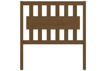 beBasic Sengegavl honningbrun 95,5x4x100 cm heltre furu - Brun - Møbler - Senger - Sengetilbehør & sengegavl - Sengegavl