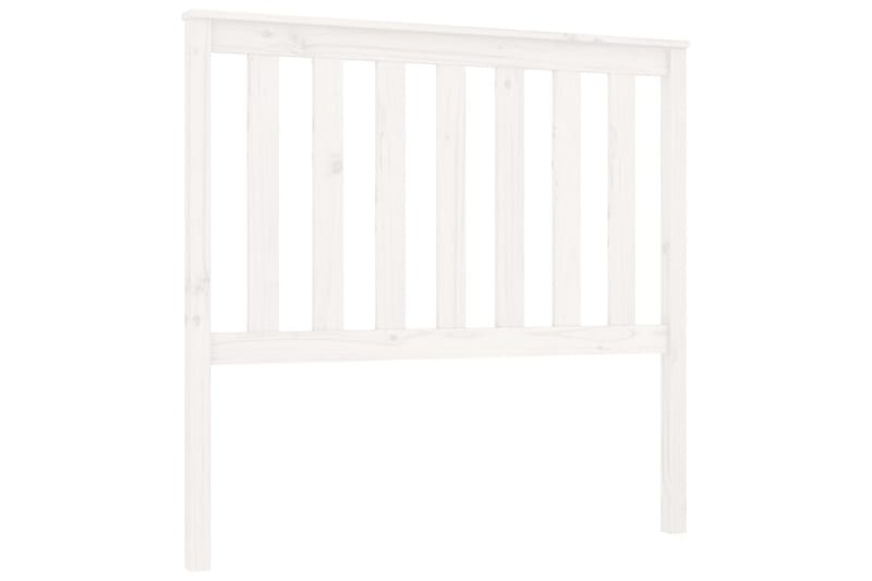 beBasic Sengegavl hvit 106x6x101 cm heltre furu - Hvit - Møbler - Senger - Sengetilbehør & sengegavl - Sengegavl