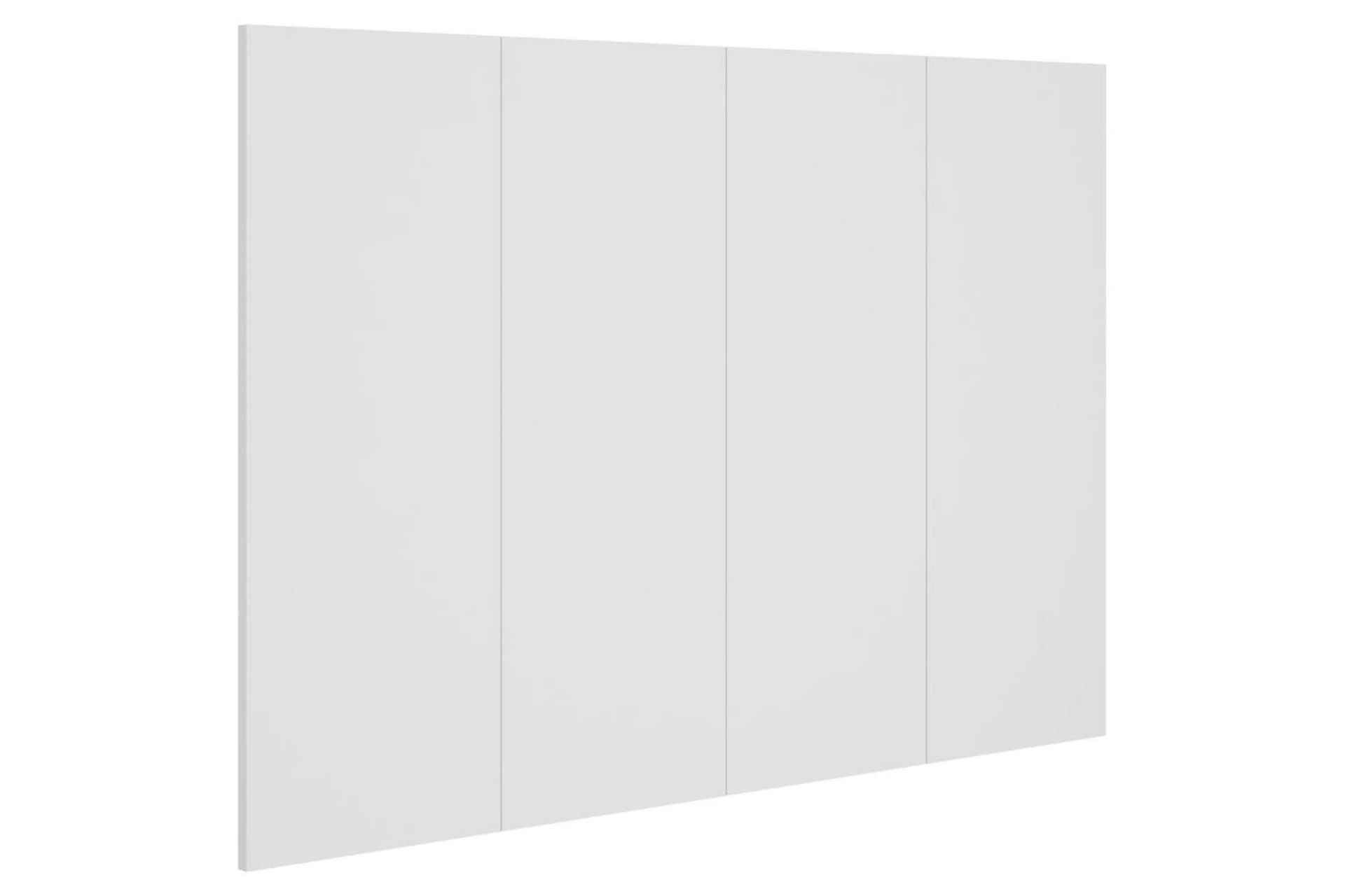 beBasic Sengegavl hvit 120x1,5x80 cm konstruert tre - Hvit - Møbler - Senger - Sengetilbehør & sengegavl - Sengegavl