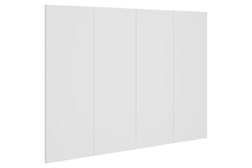 beBasic Sengegavl hvit 120x1,5x80 cm konstruert tre - Hvit - Møbler - Senger - Sengetilbehør & sengegavl - Sengegavl