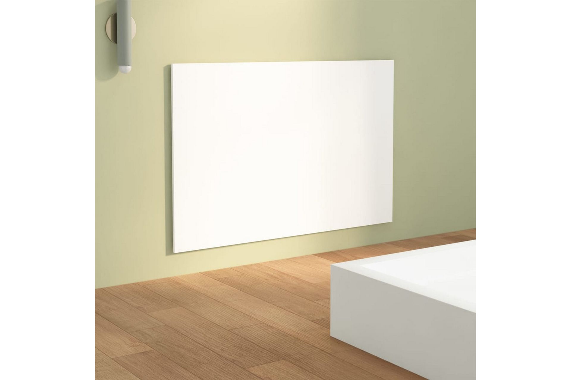 beBasic Sengegavl hvit 120x1,5x80 cm konstruert tre - Hvit - Møbler - Senger - Sengetilbehør & sengegavl - Sengegavl