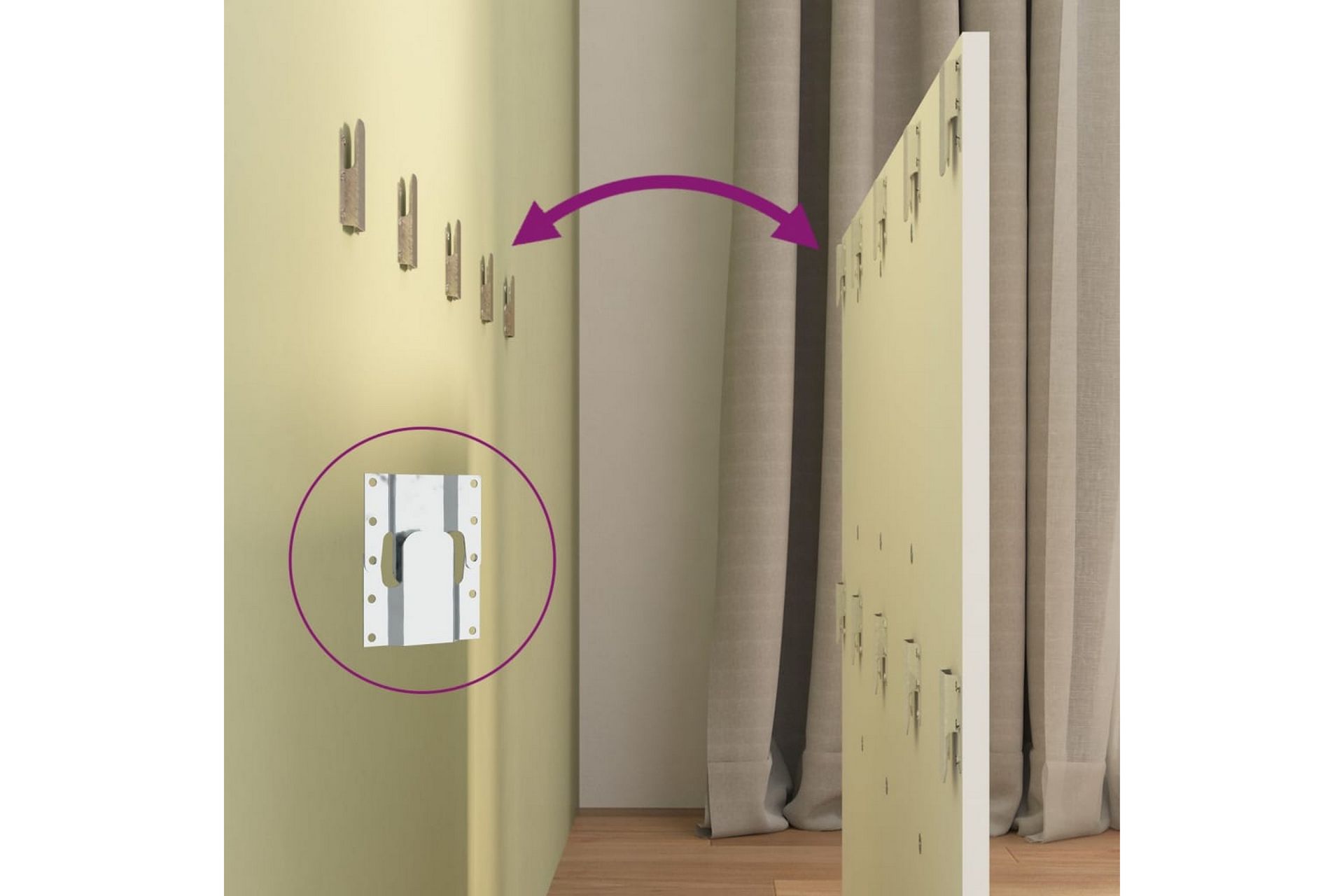 beBasic Sengegavl hvit 120x1,5x80 cm konstruert tre - Hvit - Møbler - Senger - Sengetilbehør & sengegavl - Sengegavl
