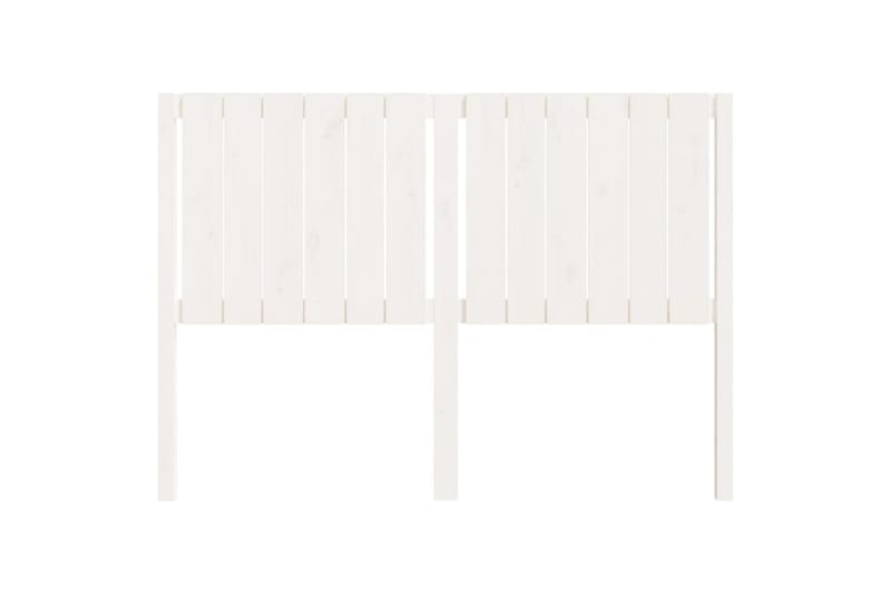beBasic Sengegavl hvit 140,5x4x100 cm heltre furu - Hvit - Møbler - Senger - Sengetilbehør & sengegavl - Sengegavl