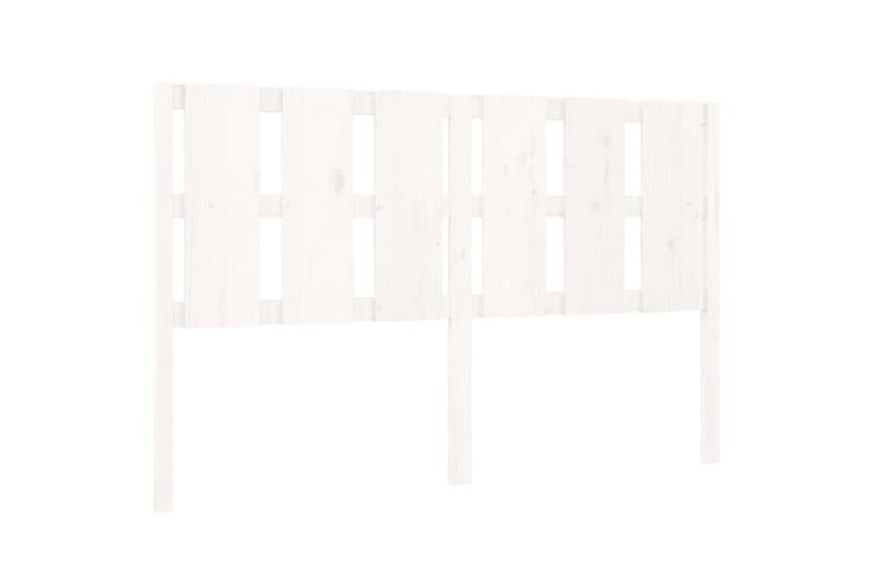 beBasic Sengegavl hvit 155,5x4x100 cm heltre furu - Hvit - Møbler - Senger - Sengetilbehør & sengegavl - Sengegavl