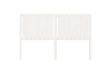 beBasic Sengegavl hvit 155,5x4x100 cm heltre furu - Hvit - Møbler - Senger - Sengetilbehør & sengegavl - Sengegavl