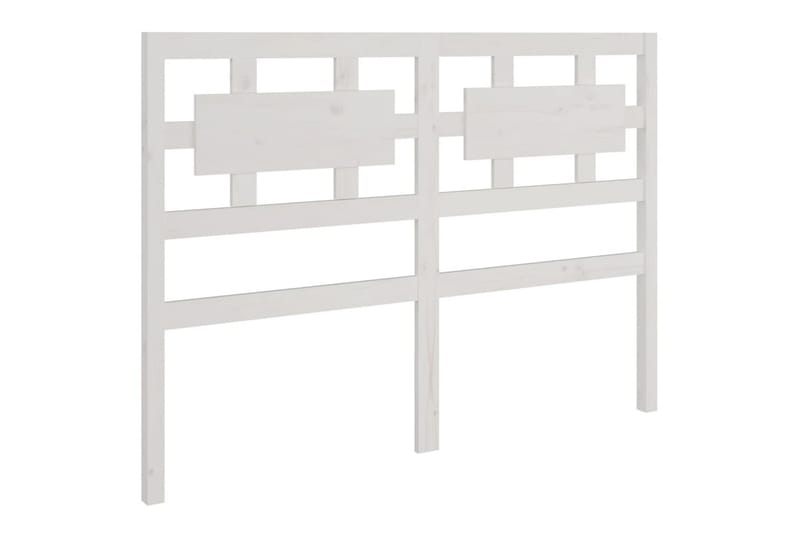 beBasic Sengegavl hvit 165,5x4x100 cm heltre furu - Hvit - Møbler - Senger - Sengetilbehør & sengegavl - Sengegavl