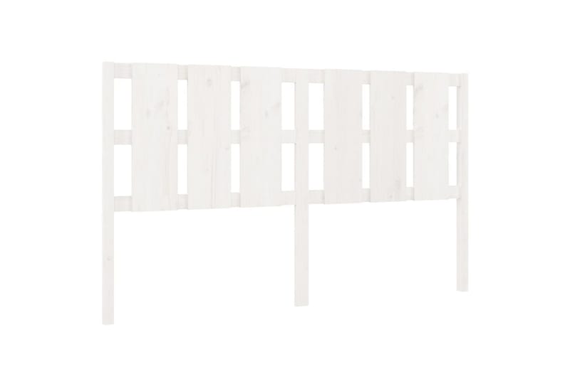 beBasic Sengegavl hvit 165,5x4x100 cm heltre furu - Hvit - Møbler - Senger - Sengetilbehør & sengegavl - Sengegavl