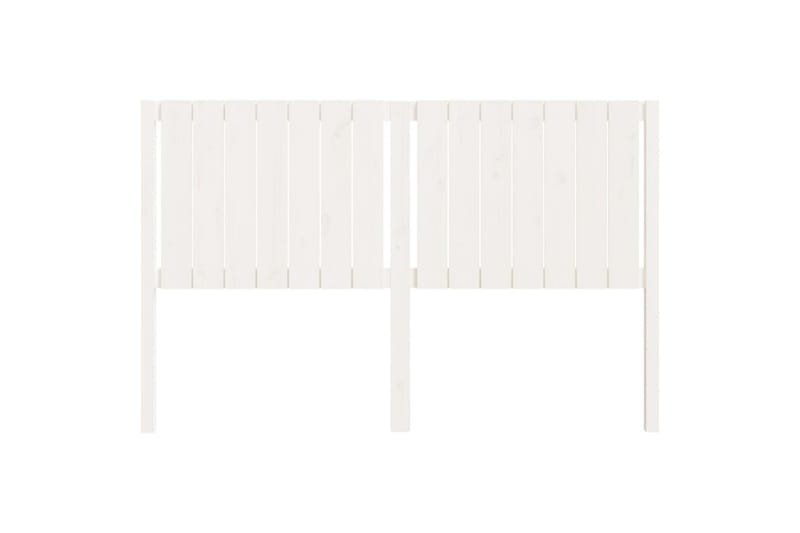 beBasic Sengegavl hvit 165,5x4x100 cm heltre furu - Hvit - Møbler - Senger - Sengetilbehør & sengegavl - Sengegavl