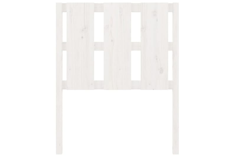 beBasic Sengegavl hvit 80,5x4x100 cm heltre furu - Hvit - Møbler - Senger - Sengetilbehør & sengegavl - Sengegavl