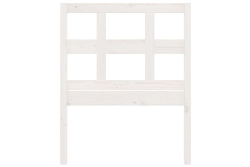 beBasic Sengegavl hvit 80,5x4x100 cm heltre furu - Hvit - Møbler - Senger - Sengetilbehør & sengegavl - Sengegavl
