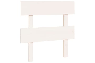 beBasic Sengegavl hvit 93,5x3x81 cm heltre furu - Hvit - Møbler - Senger - Sengetilbehør & sengegavl - Sengegavl