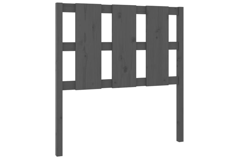 beBasic Sengegavl hvit 95,5x4x100 cm heltre furu - GrÃ¥ - Møbler - Senger - Sengetilbehør & sengegavl - Sengegavl