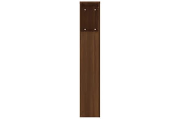 beBasic Sengegavlskap brun eik 220x18,5x104,5 cm - Brun - Møbler - Senger - Sengetilbehør & sengegavl - Sengegavl