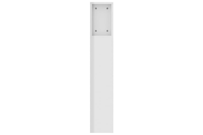 beBasic Sengegavlskap høyglans hvit 160x18,5x104,5 cm - Hvit - Møbler - Senger - Sengetilbehør & sengegavl - Sengegavl