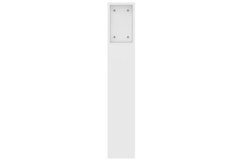 beBasic Sengegavlskap hvit 140x18,5x104,5 cm - Hvit - Møbler - Senger - Sengetilbehør & sengegavl - Sengegavl
