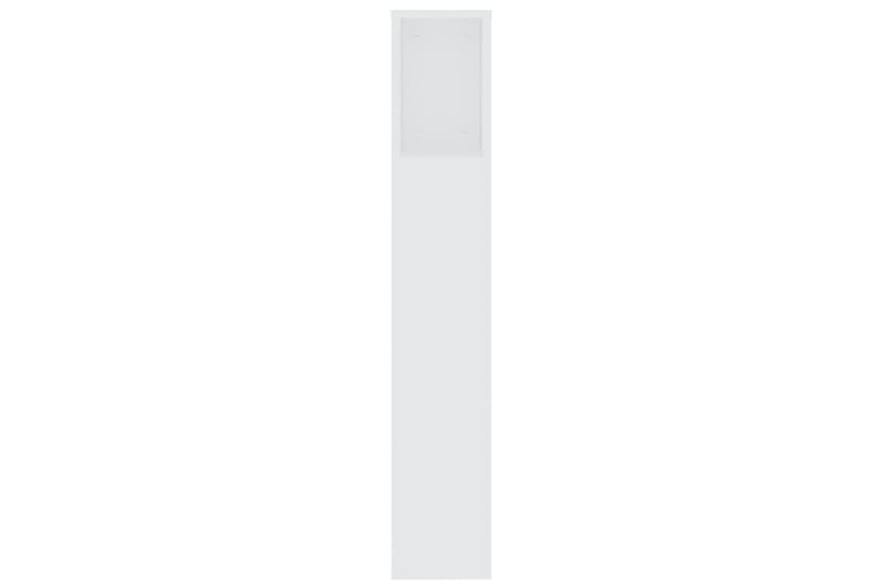 beBasic Sengegavlskap hvit 200x18,5x104,5 cm - Hvit - Møbler - Senger - Sengetilbehør & sengegavl - Sengegavl