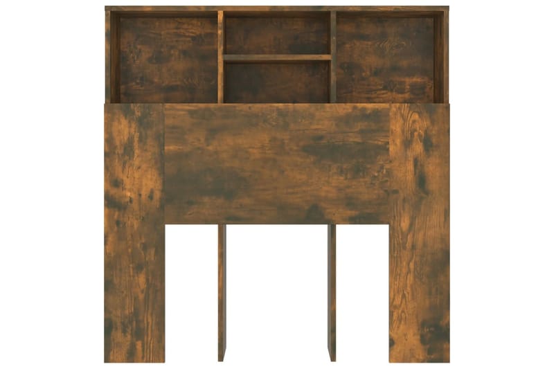 beBasic Sengegavlskap røkt eik 100x19x103,5 cm - Brun - Møbler - Senger - Sengetilbehør & sengegavl - Sengegavl