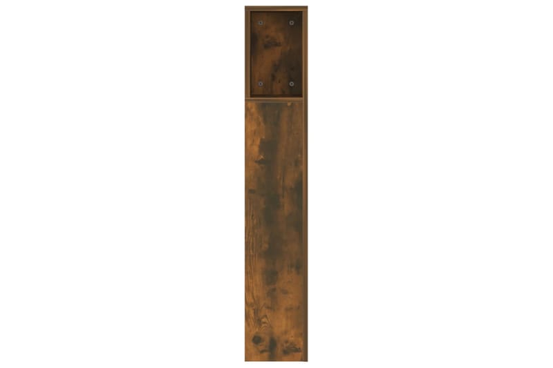 beBasic Sengegavlskap røkt eik 160x18,5x104,5 cm - Brun - Møbler - Senger - Sengetilbehør & sengegavl - Sengegavl