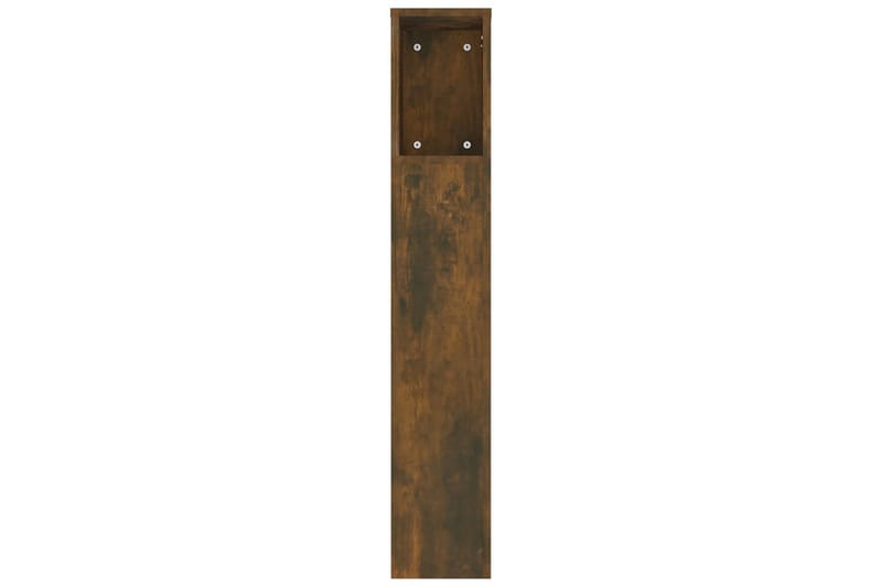 beBasic Sengegavlskap røkt eik 180x18,5x104,5 cm - Brun - Møbler - Senger - Sengetilbehør & sengegavl - Sengegavl