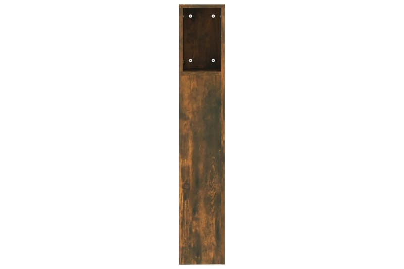 beBasic Sengegavlskap røkt eik 200x18,5x104,5 cm - Brun - Møbler - Senger - Sengetilbehør & sengegavl - Sengegavl