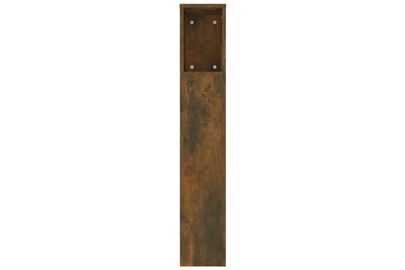 beBasic Sengegavlskap røkt eik 220x18,5x104,5 cm - Brun - Møbler - Senger - Sengetilbehør & sengegavl - Sengegavl