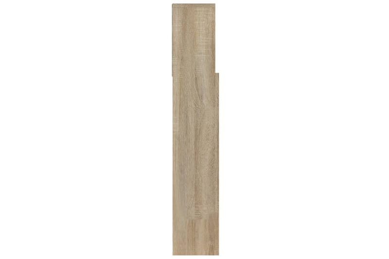 beBasic Sengegavlskap sonoma eik 100x19x103,5 cm - Brun - Møbler - Senger - Sengetilbehør & sengegavl - Sengegavl