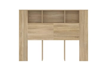 beBasic Sengegavlskap sonoma eik 140x18,5x104,5 cm - Brun - Møbler - Senger - Sengetilbehør & sengegavl - Sengegavl
