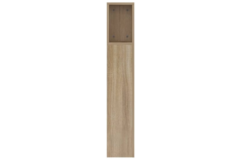 beBasic Sengegavlskap sonoma eik 160x18,5x104,5 cm - Brun - Møbler - Senger - Sengetilbehør & sengegavl - Sengegavl