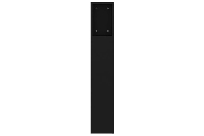 beBasic Sengegavlskap svart 160x18,5x104,5 cm - Svart - Sengegavl