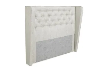 Cloud Sengegavl 140 Med Sider - Beige - Møbler - Senger - Sengetilbehør & sengegavl - Sengegavl