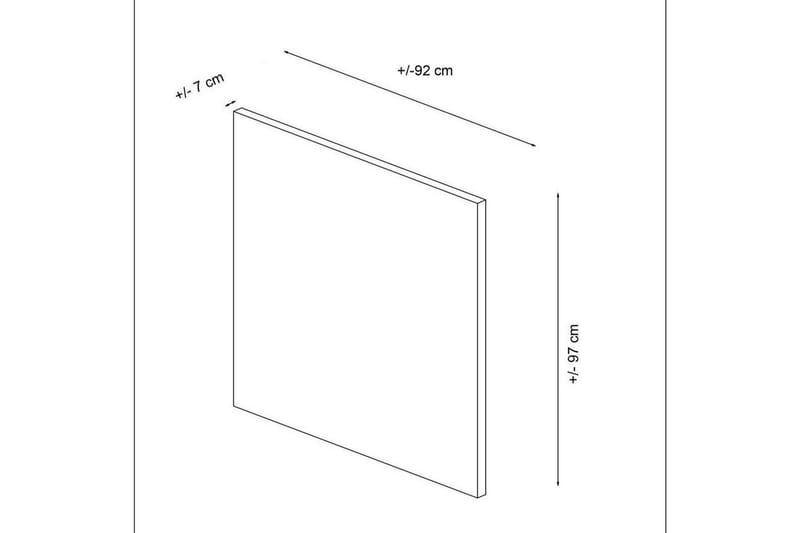 Hodegjerde Sudamal Beige - 92 x 7 x 97 cm - Møbler - Senger - Sengetilbehør & sengegavl - Sengegavl