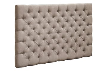 Joluma Sengegavl 160 Knapper - Beige - Møbler - Senger - Sengetilbehør & sengegavl - Sengegavl