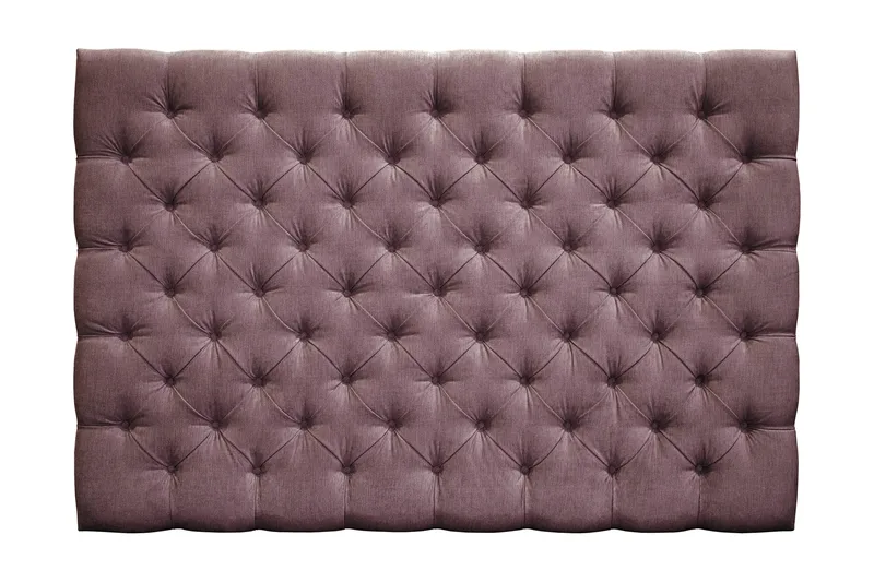 Joluma Sengegavl 160 Knapper - Mørkerosa - Møbler - Senger - Sengetilbehør & sengegavl - Sengegavl