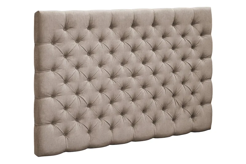 Joluma Sengegavl 180 Knapper - Beige - Møbler - Senger - Sengetilbehør & sengegavl - Sengegavl