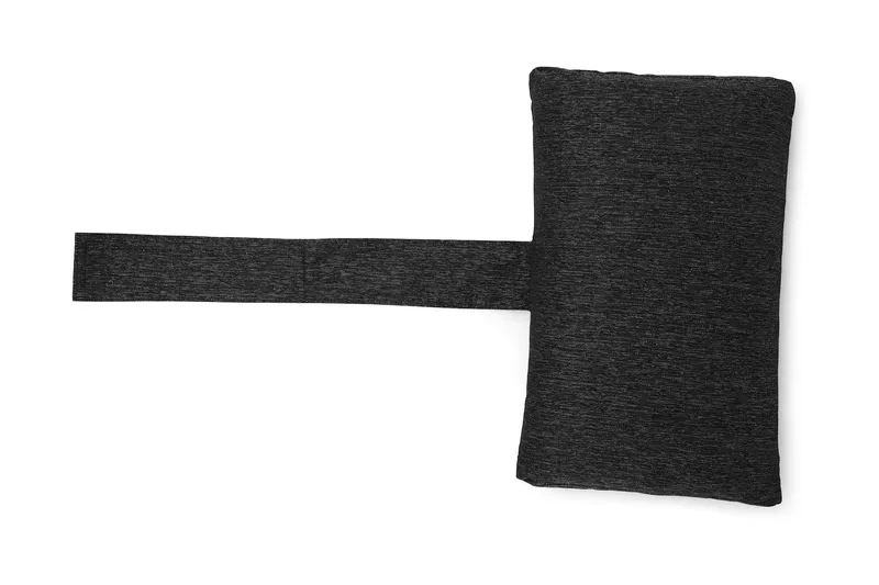 Lucky Liten Nakkepute, Svart/Grå