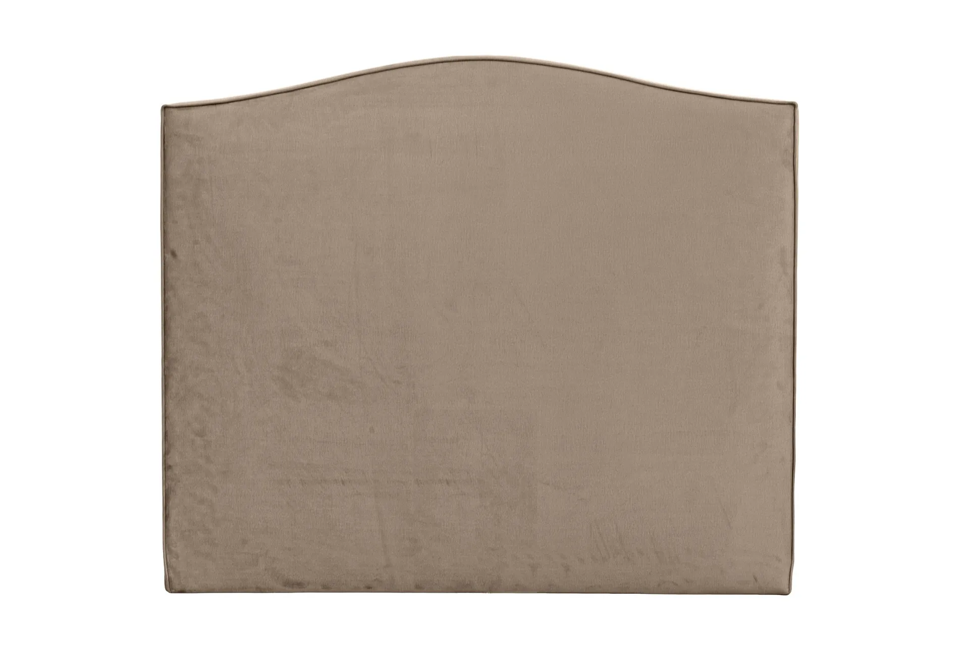 Malta Sengegavl 180 cm - Beige / Fløyel