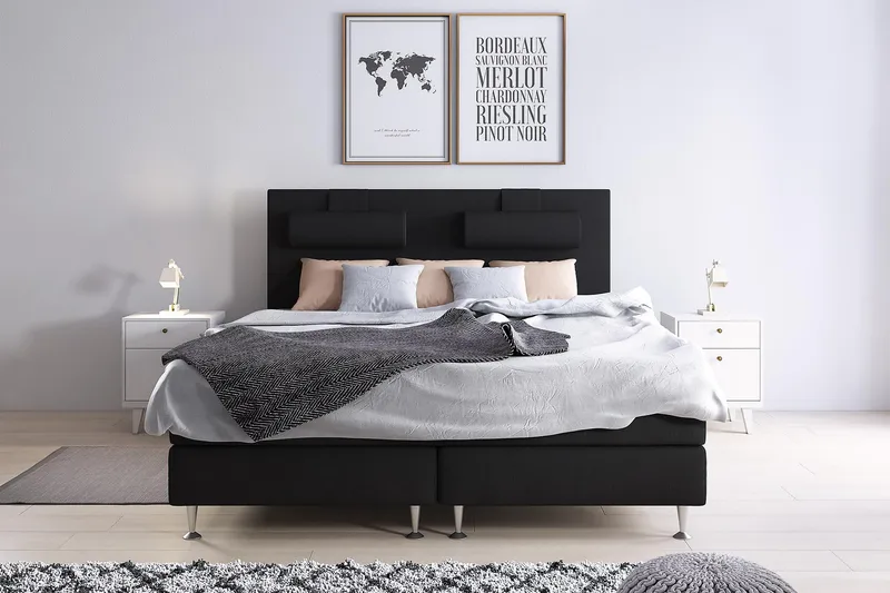 Meja Nakkepute Stor 1-pk - Svart - Møbler - Senger - Sengetilbehør & sengegavl